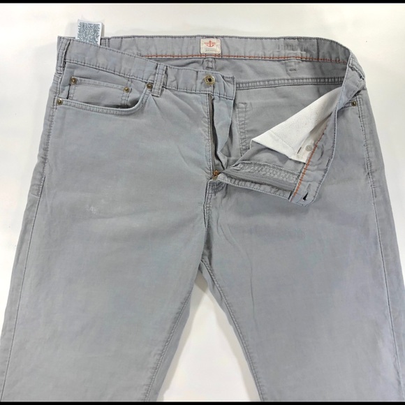 Dockers Men’s Pants Straight 100% Cotton Gray - Picture 2 of 8
